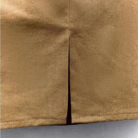 Zara Linen Blend Skort Belted New - Picture 3 of 8